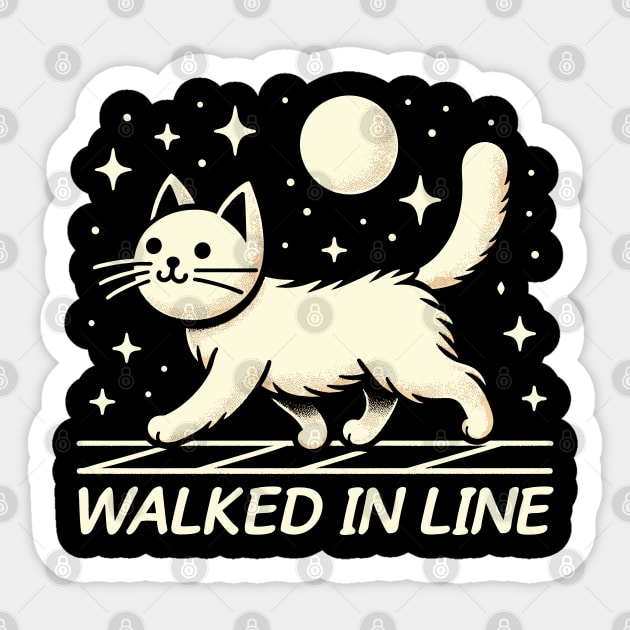 Walked In Line Sticker by Trendsdk